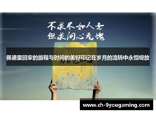 佩德里回家的旅程与时间的美好印记在岁月的流转中永恒绽放